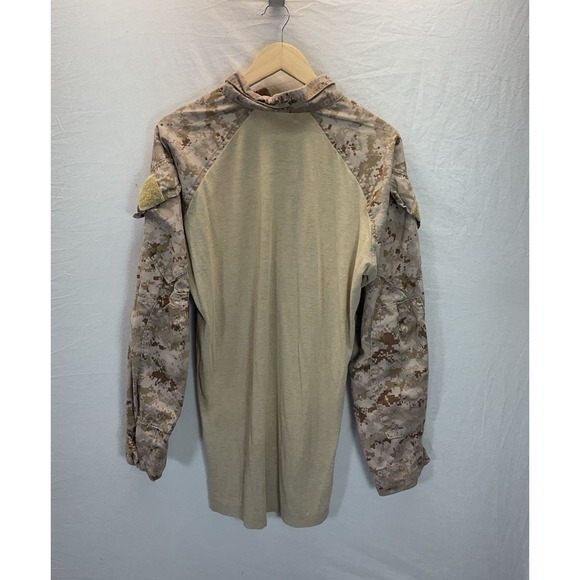 USMC Frog FR Combat Ensemble Shirt Desert Marpat Camo Size M-L flame resistant - Picture 2 of 10